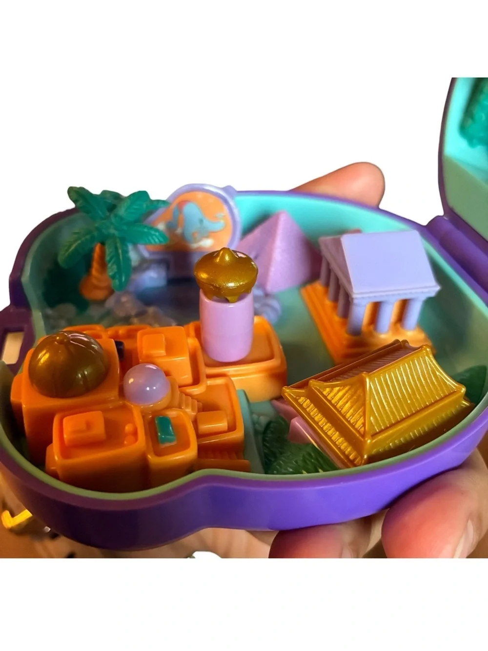 Polly Pocket Vintage Bluebird Toys Aladdin Complete Set Disney
